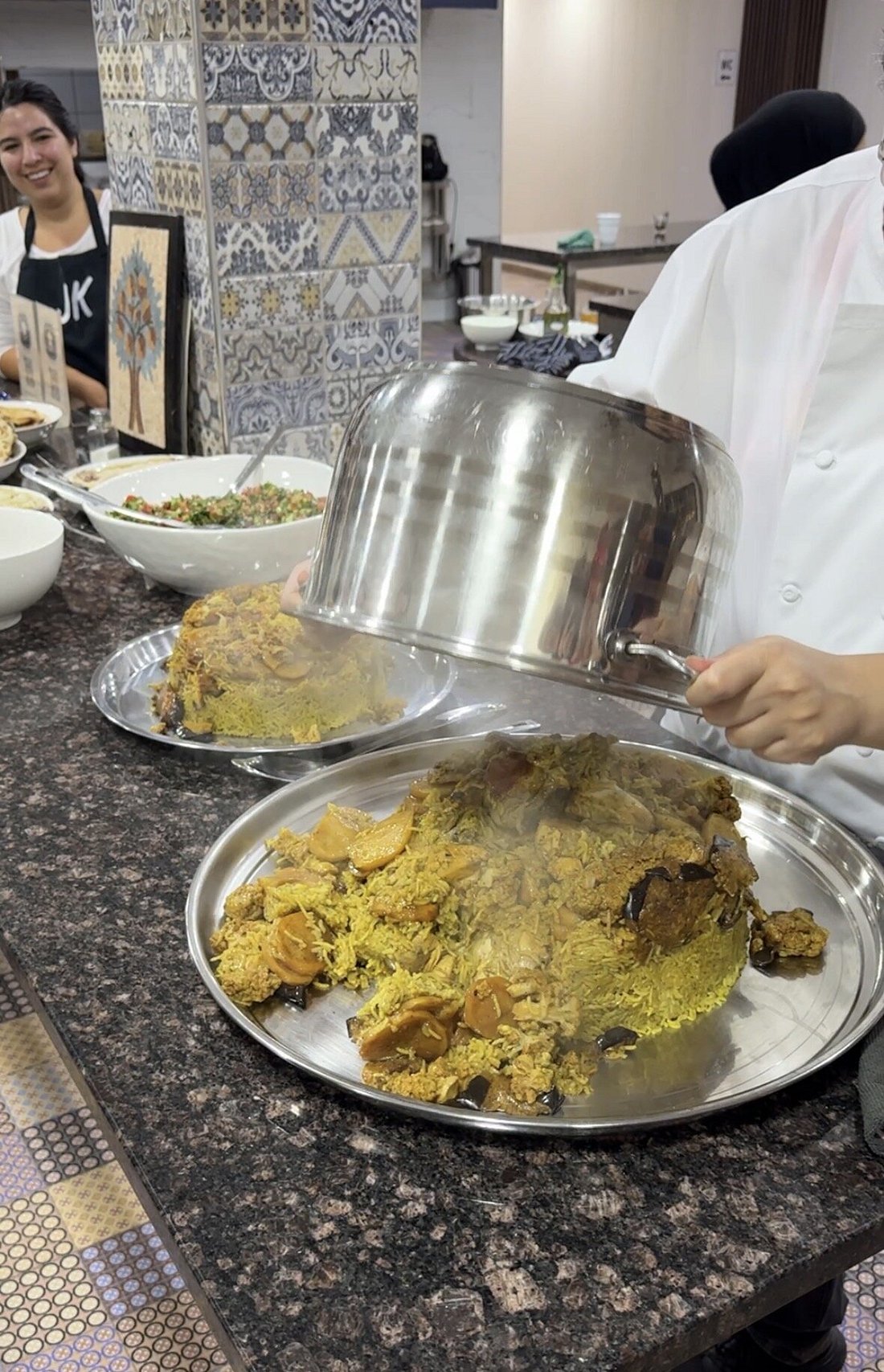 the jordanian kitchen in amman - jordan - cultural experience in Jordan